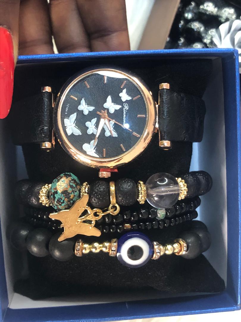 Watch and Beads