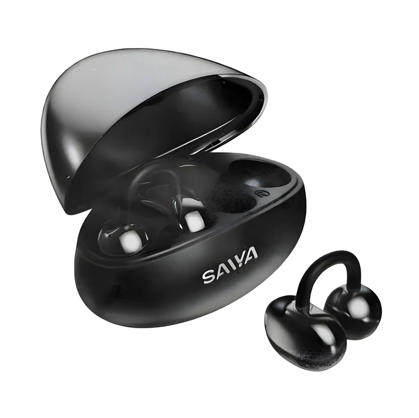 Saiya AeroClip Wireless Earphones – Magnetic Neckband, HD Sound