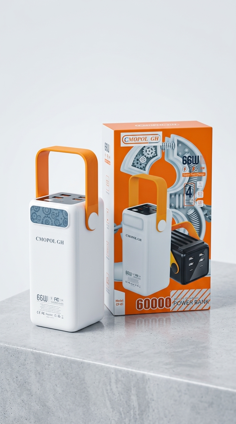 CMopol 60000mAh Ultra Powerful Fast Charging Power Bank