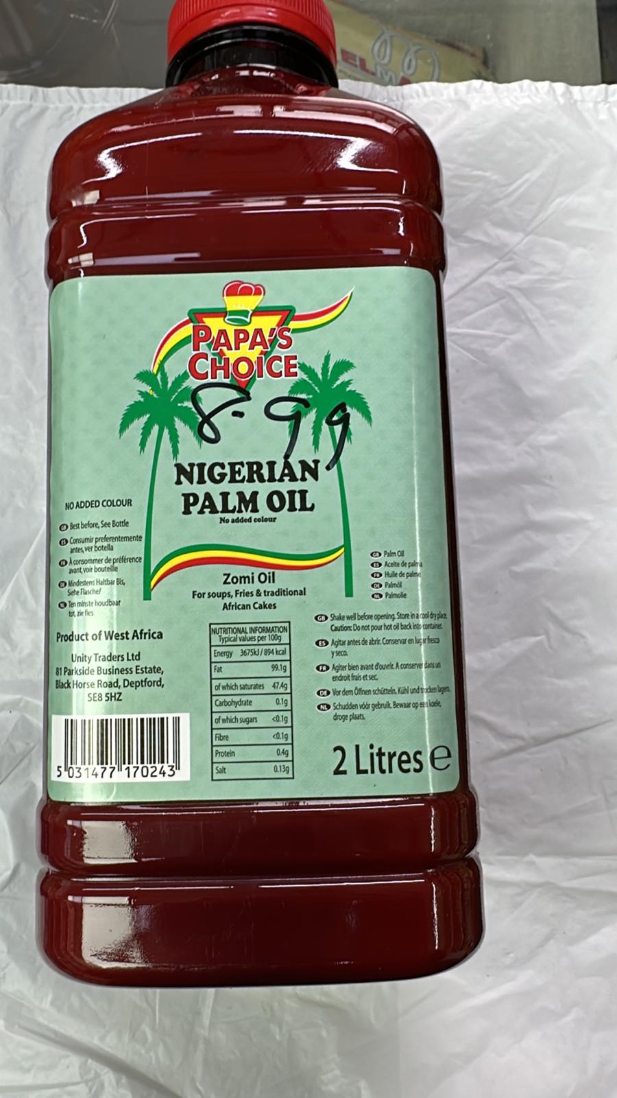 Nigeria Palm Oil